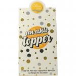 Chocolade duimpjes topper