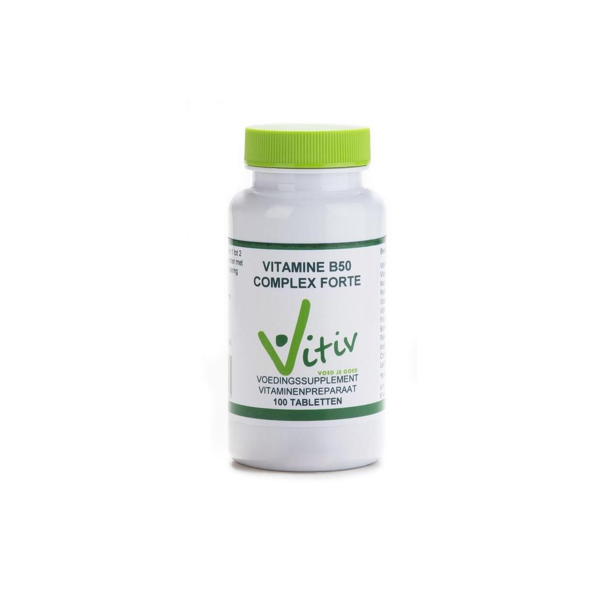 Vitamine B50 complex