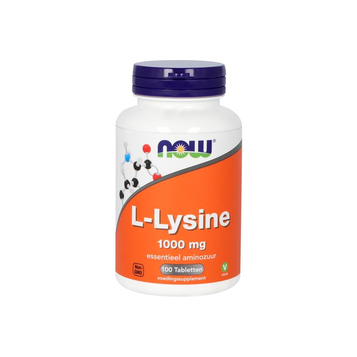 l-lysine 1000mg NOW