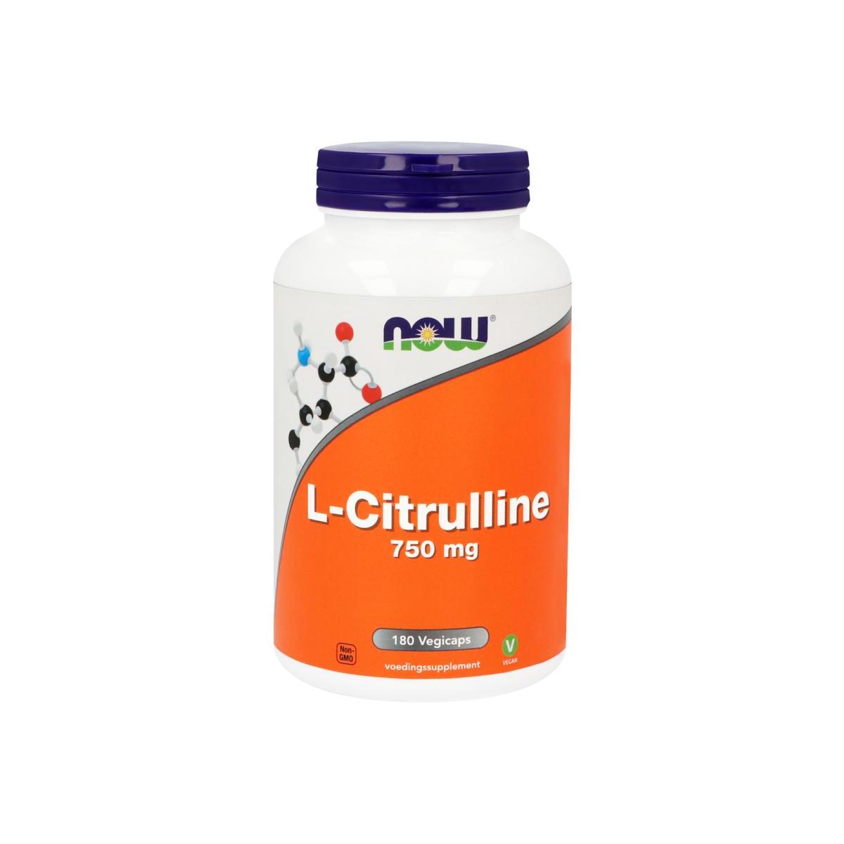 NOW L-Citrulline 750 mg