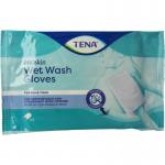 Tena Wet gloves cleans &...