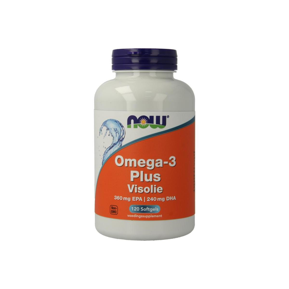 NOW Omega 3 plus (high EPA) 120sft