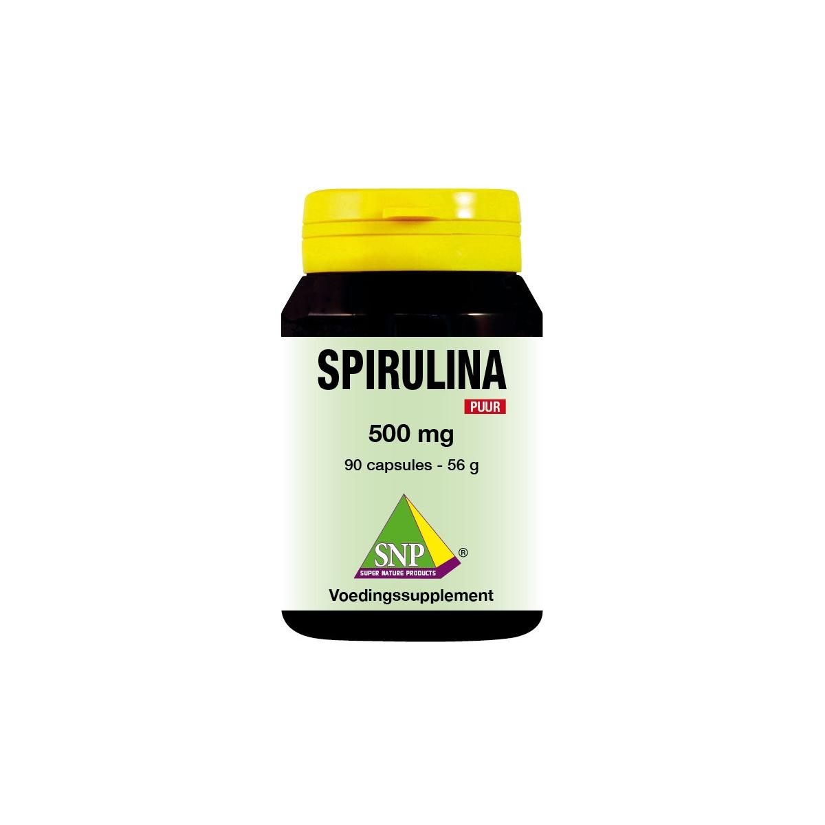 spirulina 500mg puur