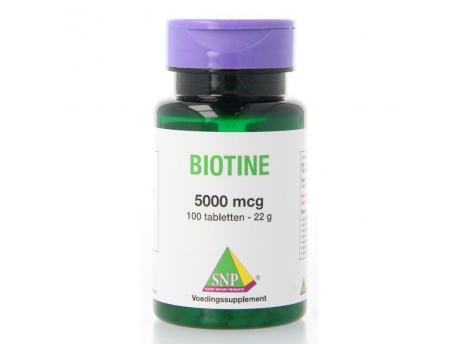 SNP Biotine 5000 mcg 100tab