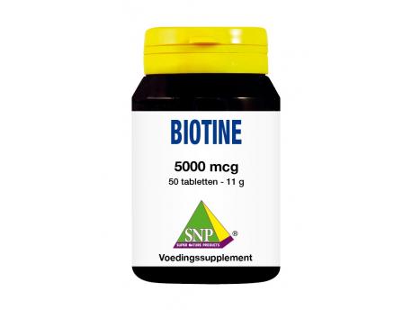 SNP Biotin 5000 mcg 50tab