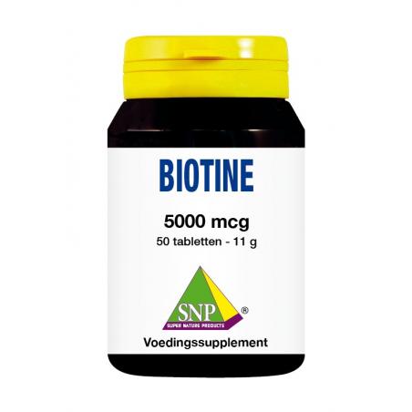 SNP Biotin 5000 mcg 50tab