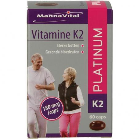 Mannavital Vitamine K2 platinum 60cap