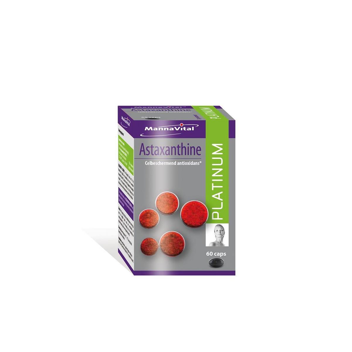 Mannavital Astaxanthin platinum 60cap