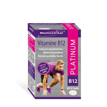 Mannavital Vitamine B12 platinum 60tab