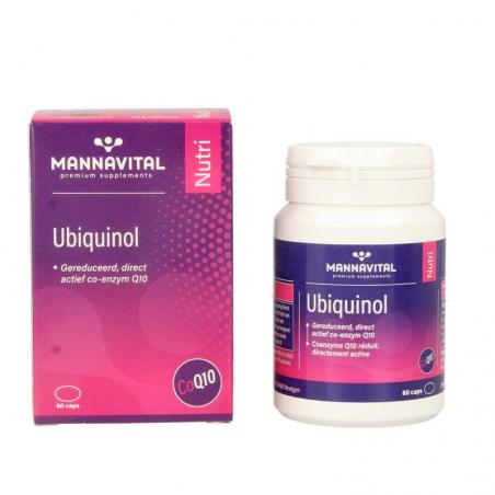 Mannavital Ubiquinol co-enzyme Q10 60cap