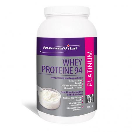 Mannavital Whey proteine platinum 900g