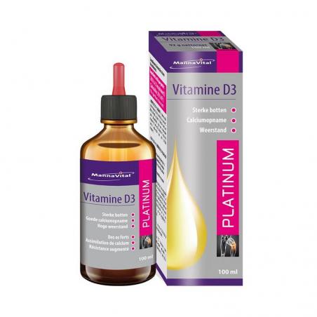 Mannavital Vitamine D3 platinum 100ml