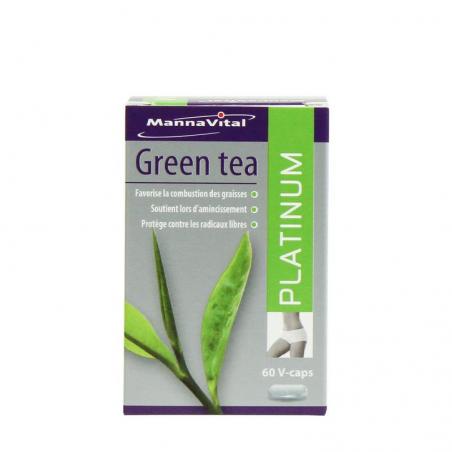 Mannavital Green tea platinum 60vc