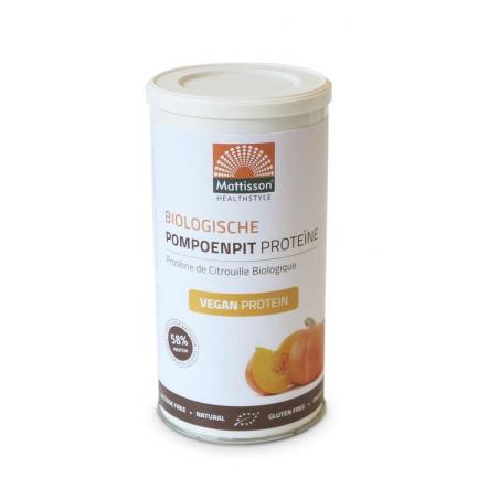 Mattisson Pompoenpit proteine 58% bio 250g