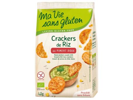 Ma Vie Sans Rice crackers sweet chili 40g