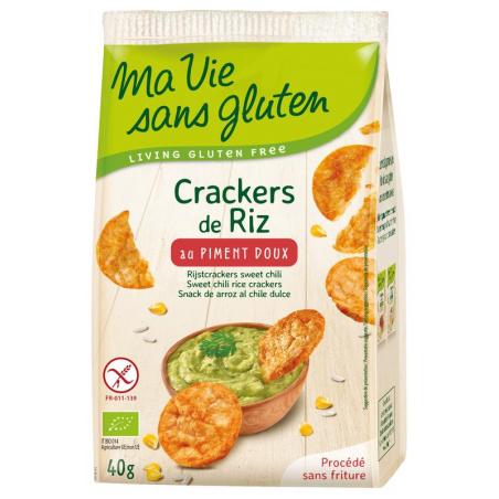 Ma Vie Sans Rice crackers sweet chili 40g