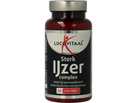 Lucovitaal Ijzersterk complex vitamine & mineralen 60tab