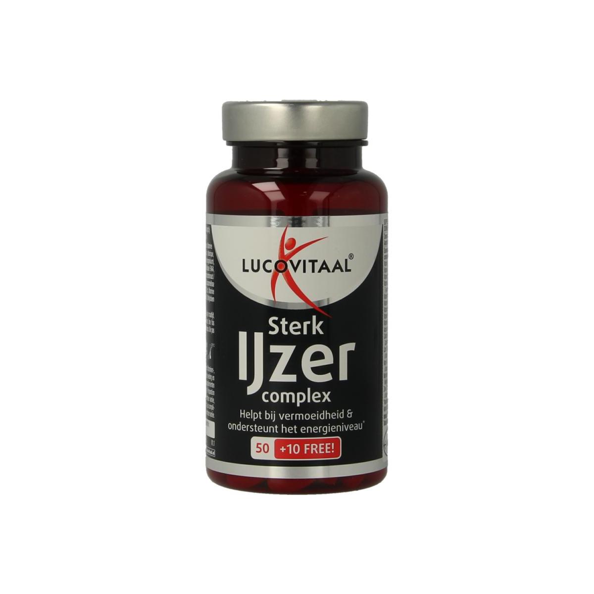 Lucovitaal Ijzersterk complex vitamine & mineralen 60tab