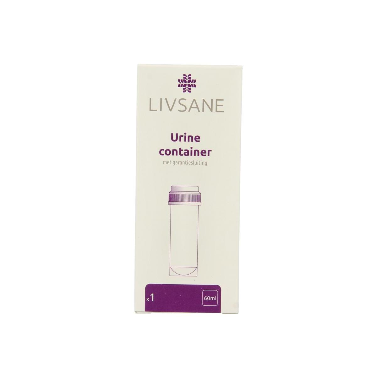 Livsane Urinecontainer ps 60ml