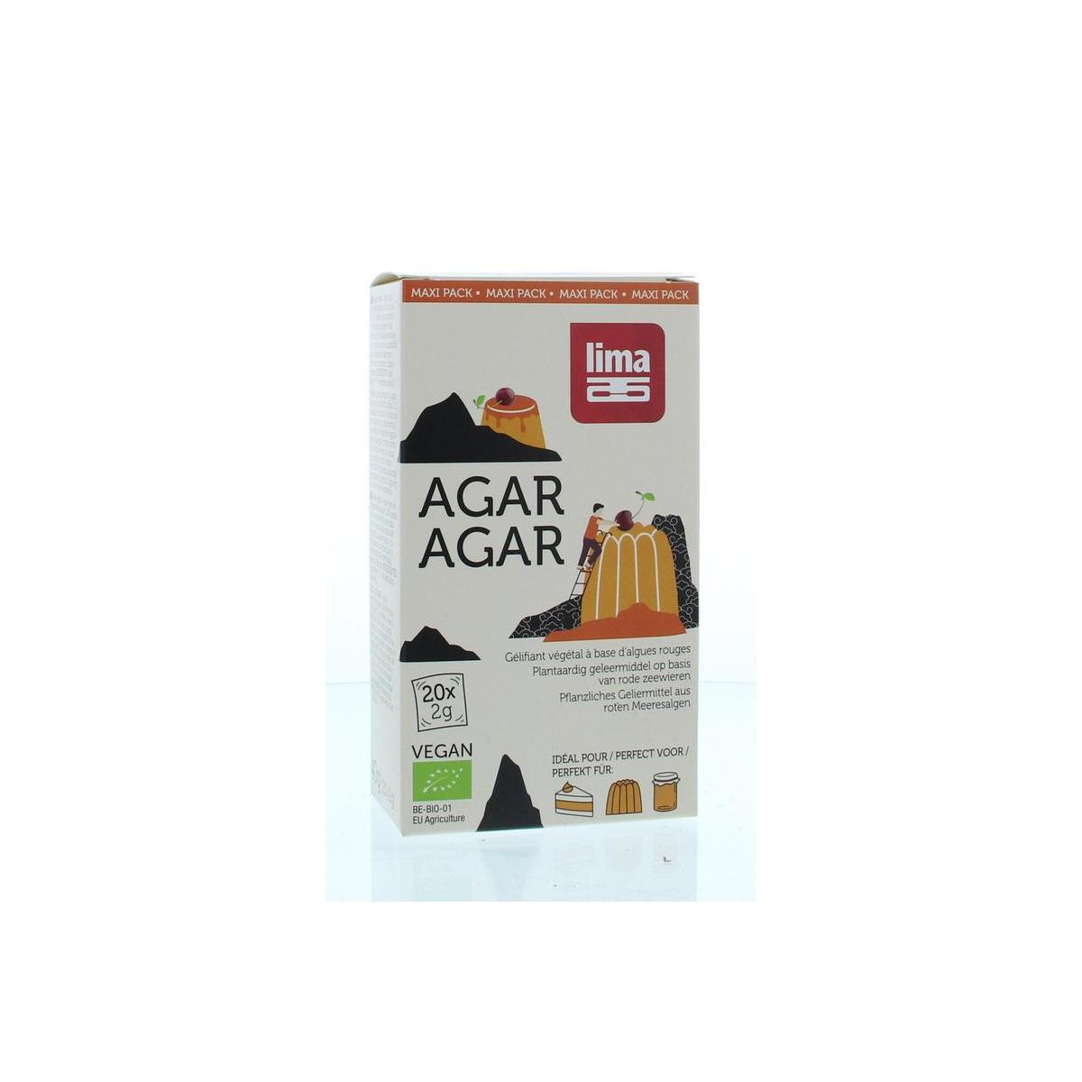 Lima Agar agar maxi pack 20x2g