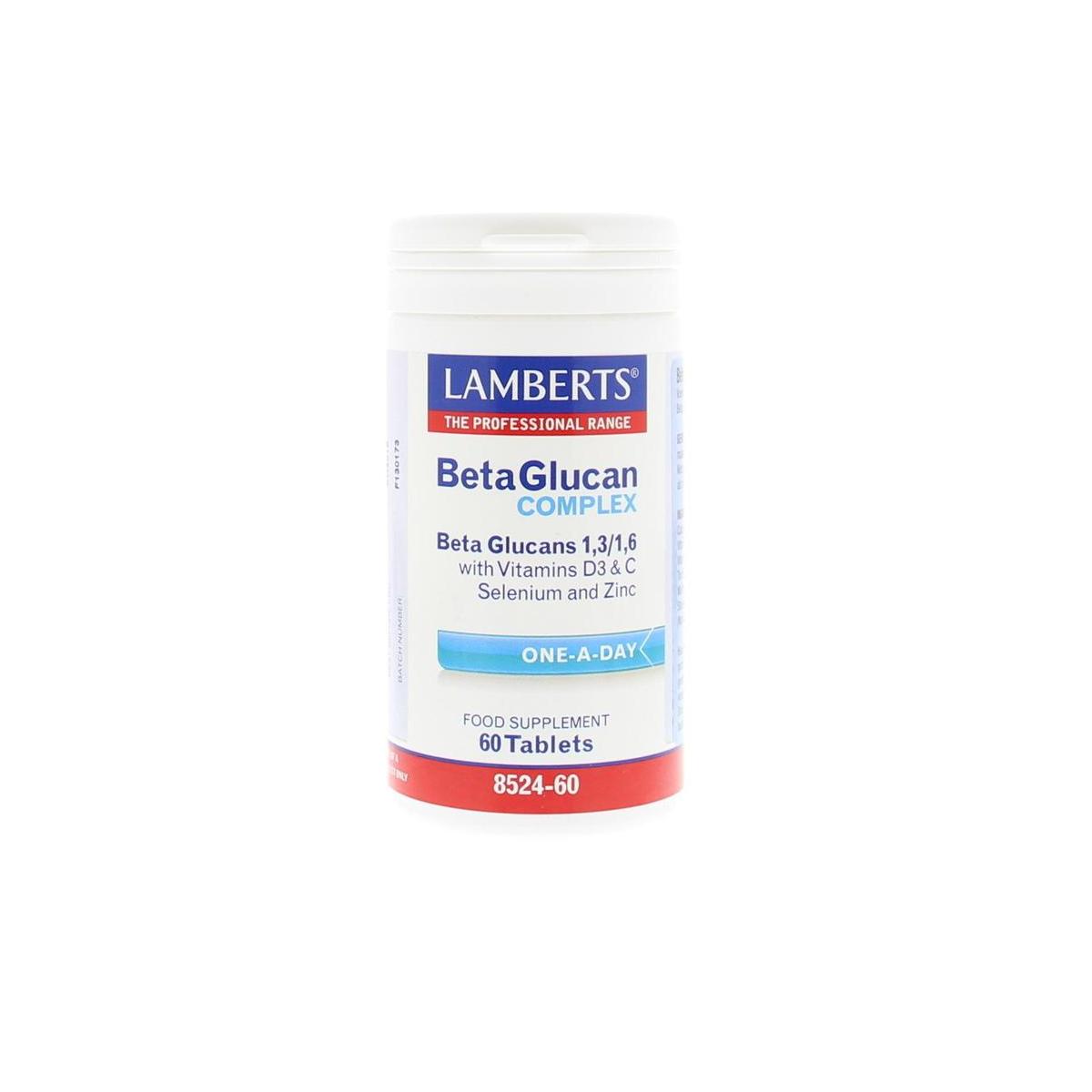 Lamberts Beta glucan complex 60tab