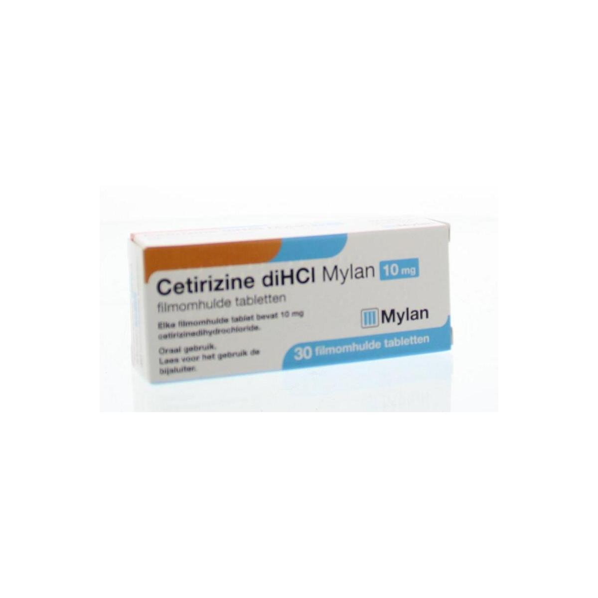 Mylan Cetrizine DIHCL 10 mg 30tab