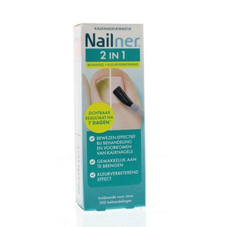 Nailner 2 in 1 brush 5ml
