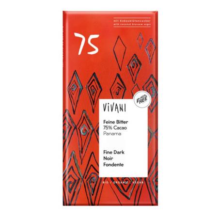 Vivani Chocolate Bittersweet 75% 80g