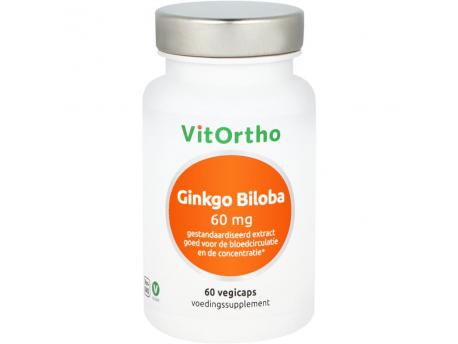 Ginkgo biloba extract 60mg