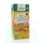 veloutesoep pompoen kastanje