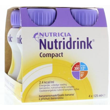 Nutridrink Compact banaan 4x125g