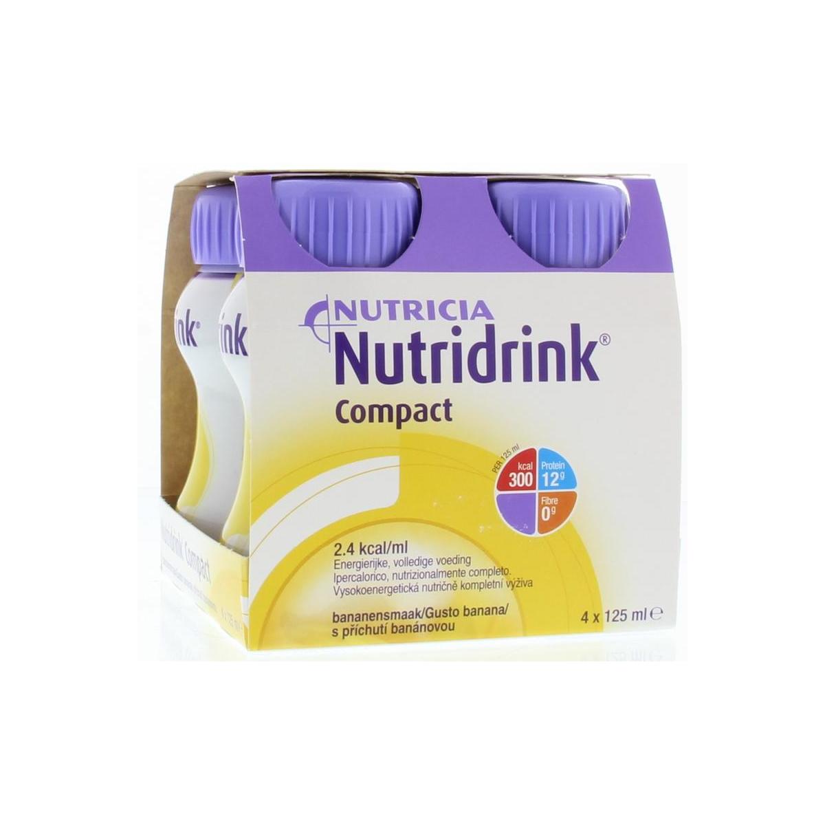 Nutridrink Compact banaan 4x125g