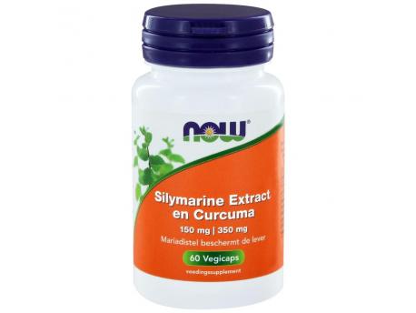 NOW Silymarin extract en curcuma