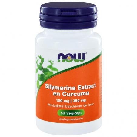 NOW Silymarin extract en curcuma