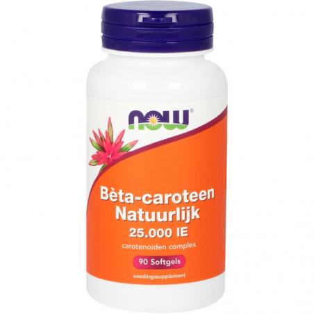 NOW Beta-caroteen Natuurlijk