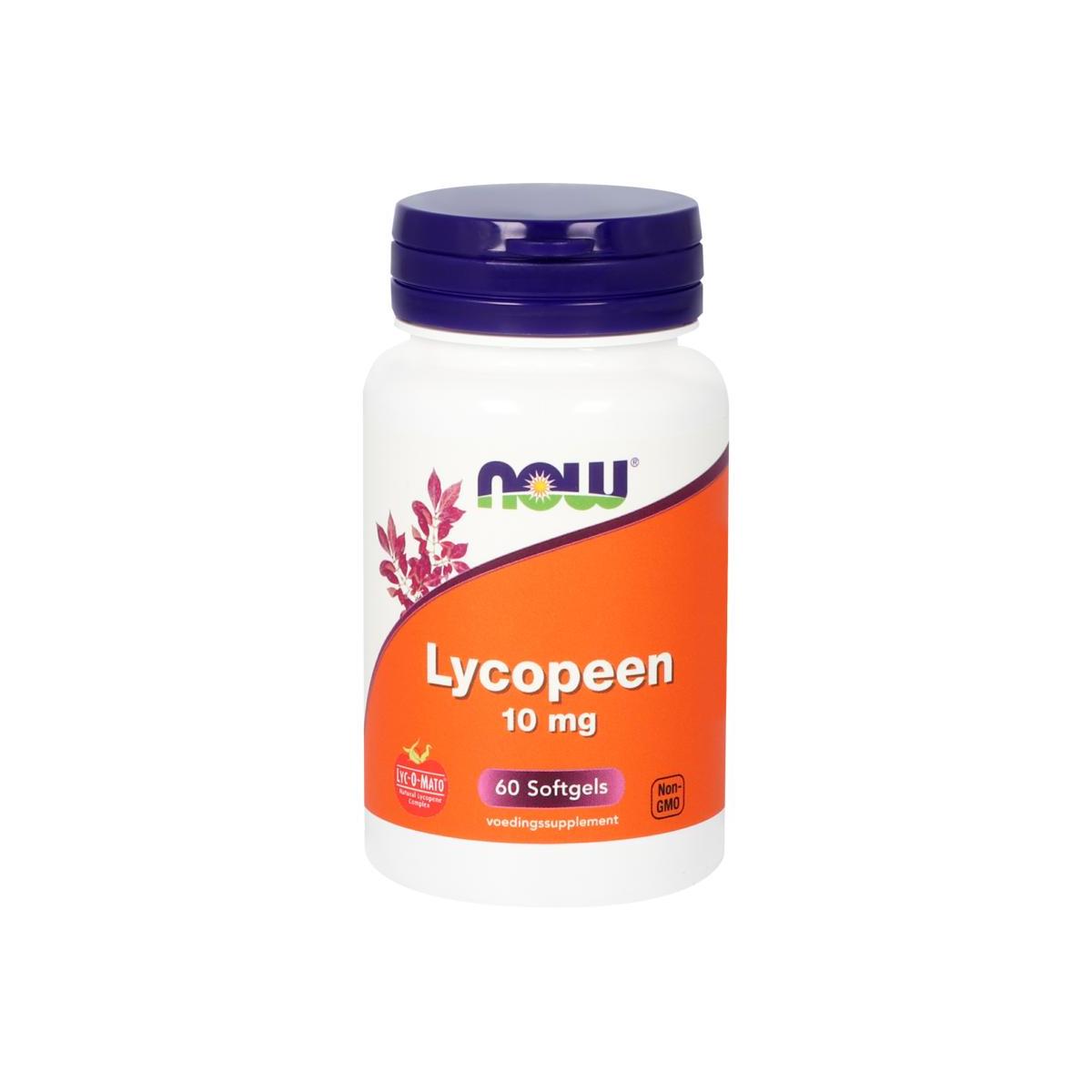 NOW Lycopeen 10mg 60sft