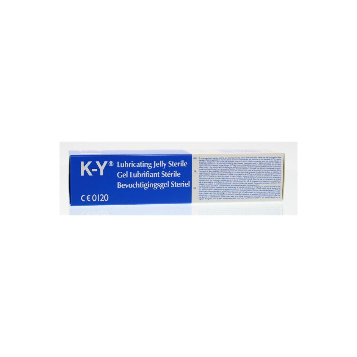 K Y K-Y Sterile lubricant gel 82g