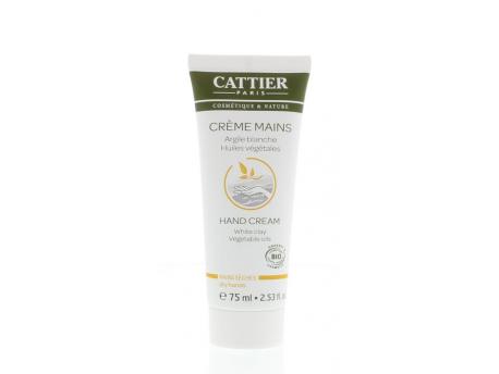 Cattier Handcreme witte klei 75ml