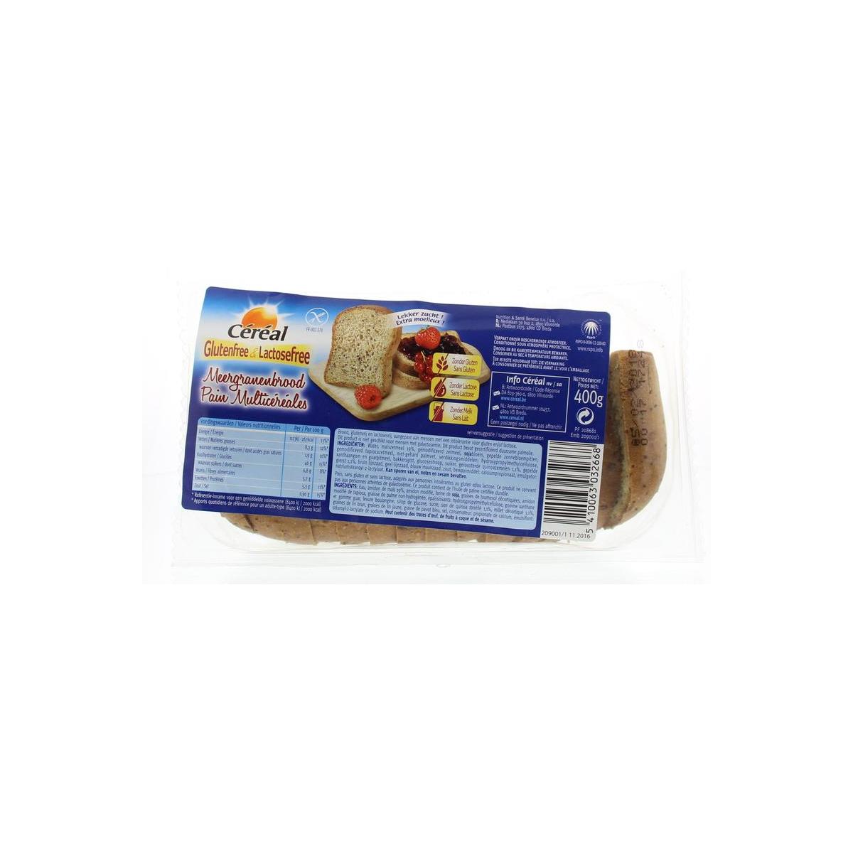 Cereal bread multigrain 400g