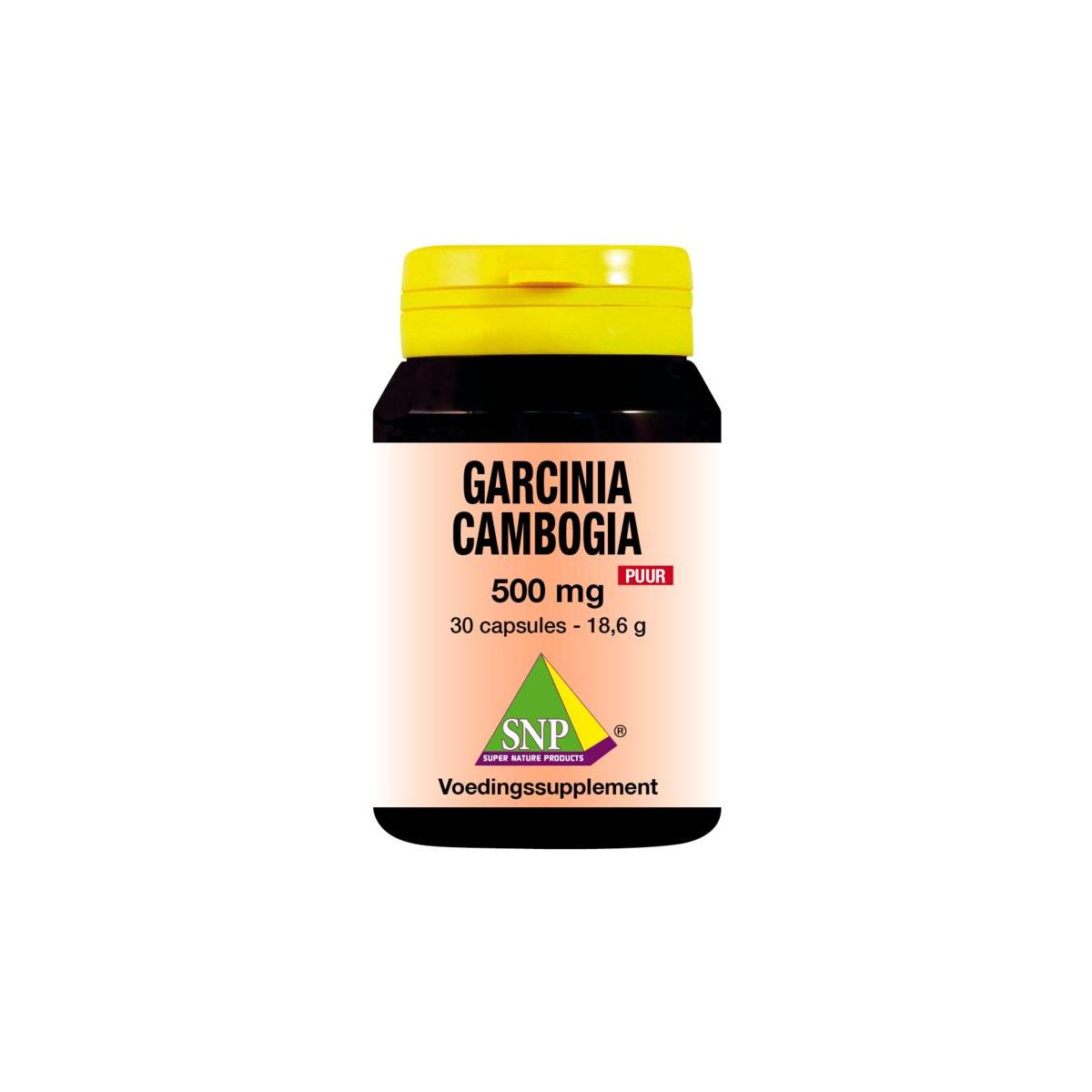 garcinia cambogia 500mg puur