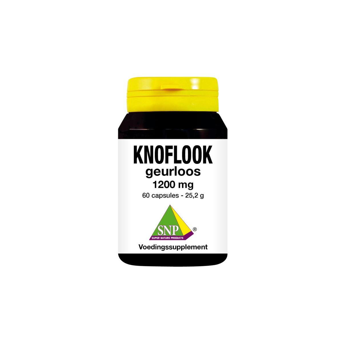 SNP Knoflook geurloos 1200 mg 60cap