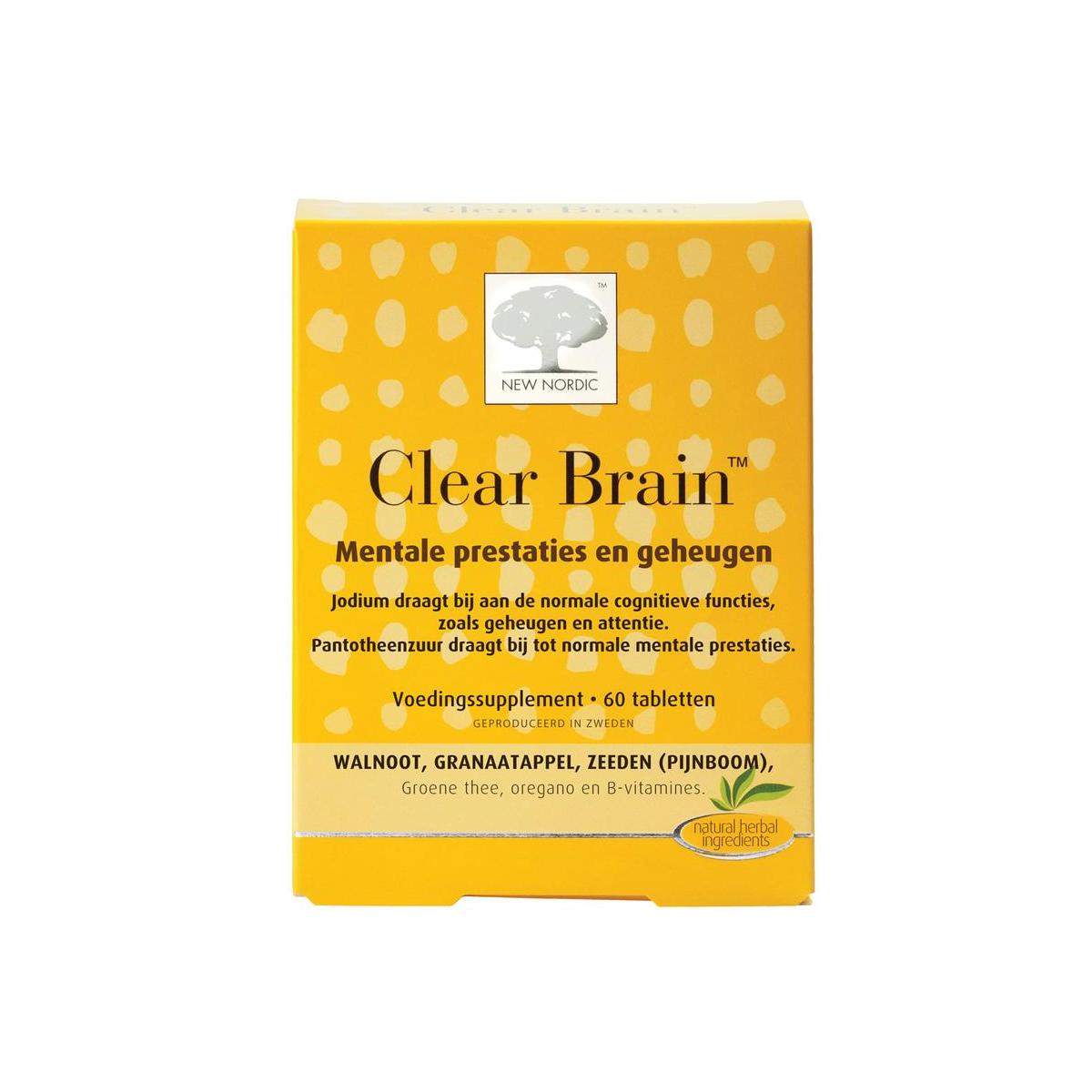 New Nordic clear brain