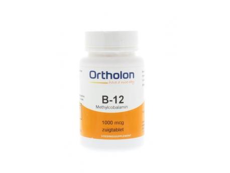 Ortholon Vitamine B12 methylcobalamine 1000 mcg 60zt