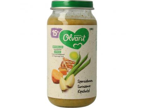 Olvarit Sperziebonen Surinaamse kip 15M01 250g