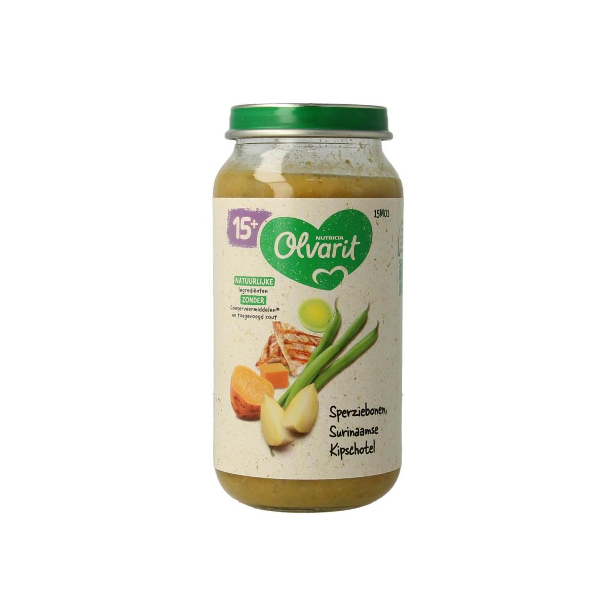 Olvarit Sperziebonen Surinaamse kip 15M01 250g