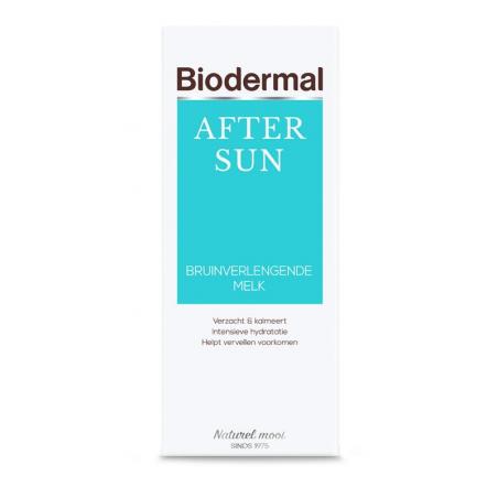 Biodermal After Sun Bruinverlengende melk 200ml