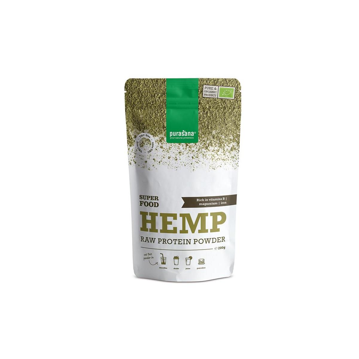 Purasana Hemp protein powder 200g