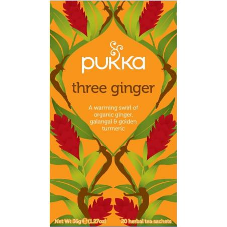 Pukka Three ginger 20st