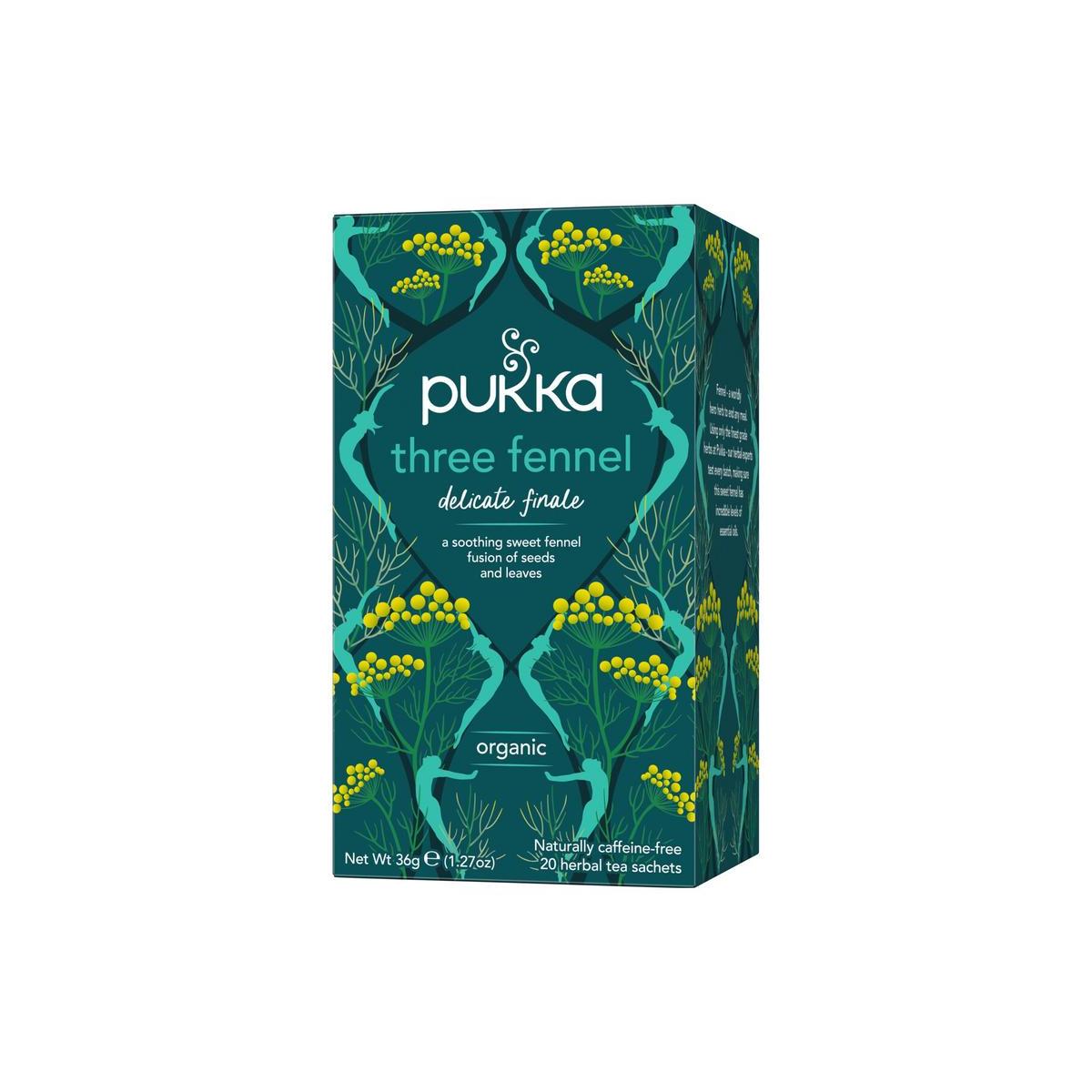 Pukka Three fennel 20st