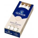 Gouda kroonkaars wit 240/24